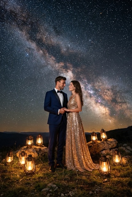 Starry Night Elopement